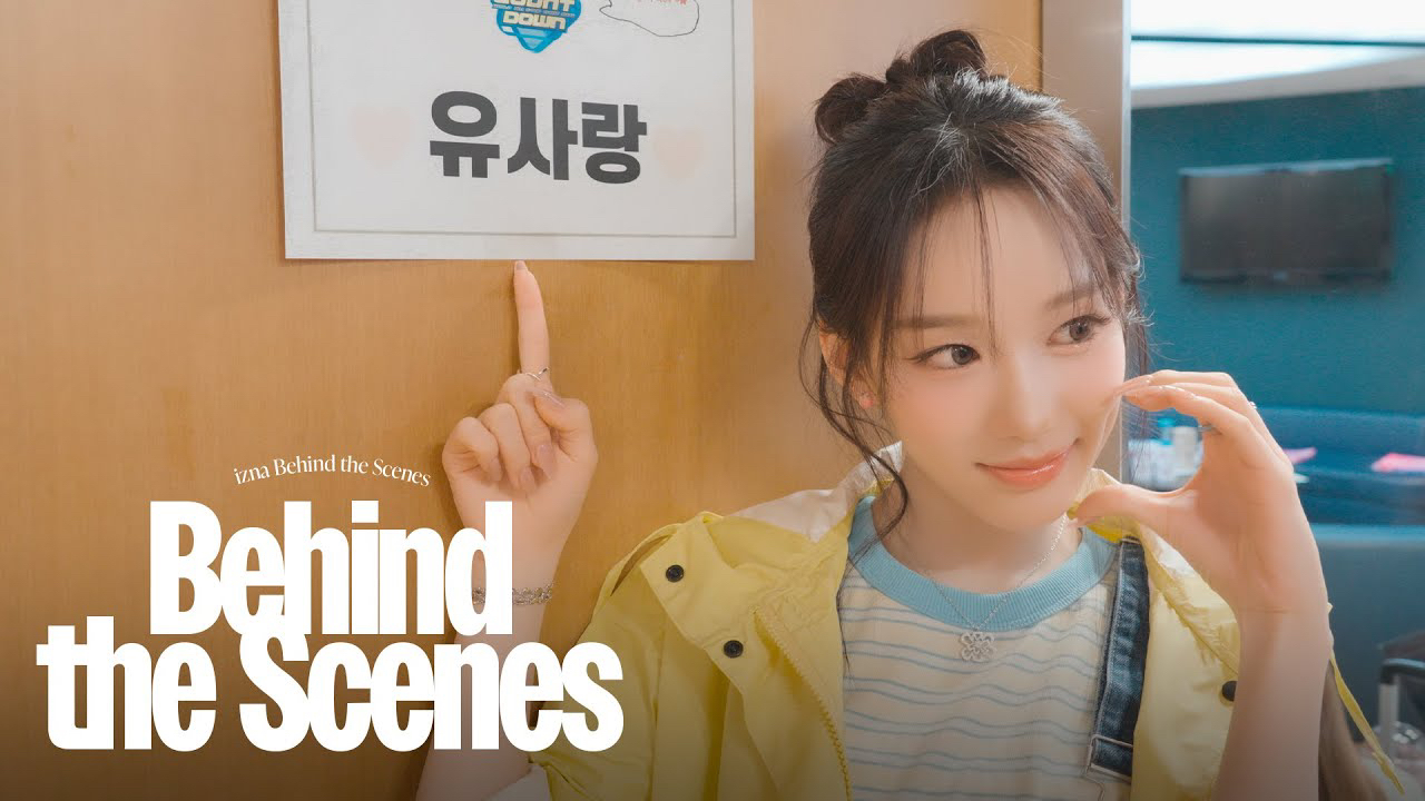 Behind-the-scenes cut of Ryu Sarang (izna)
