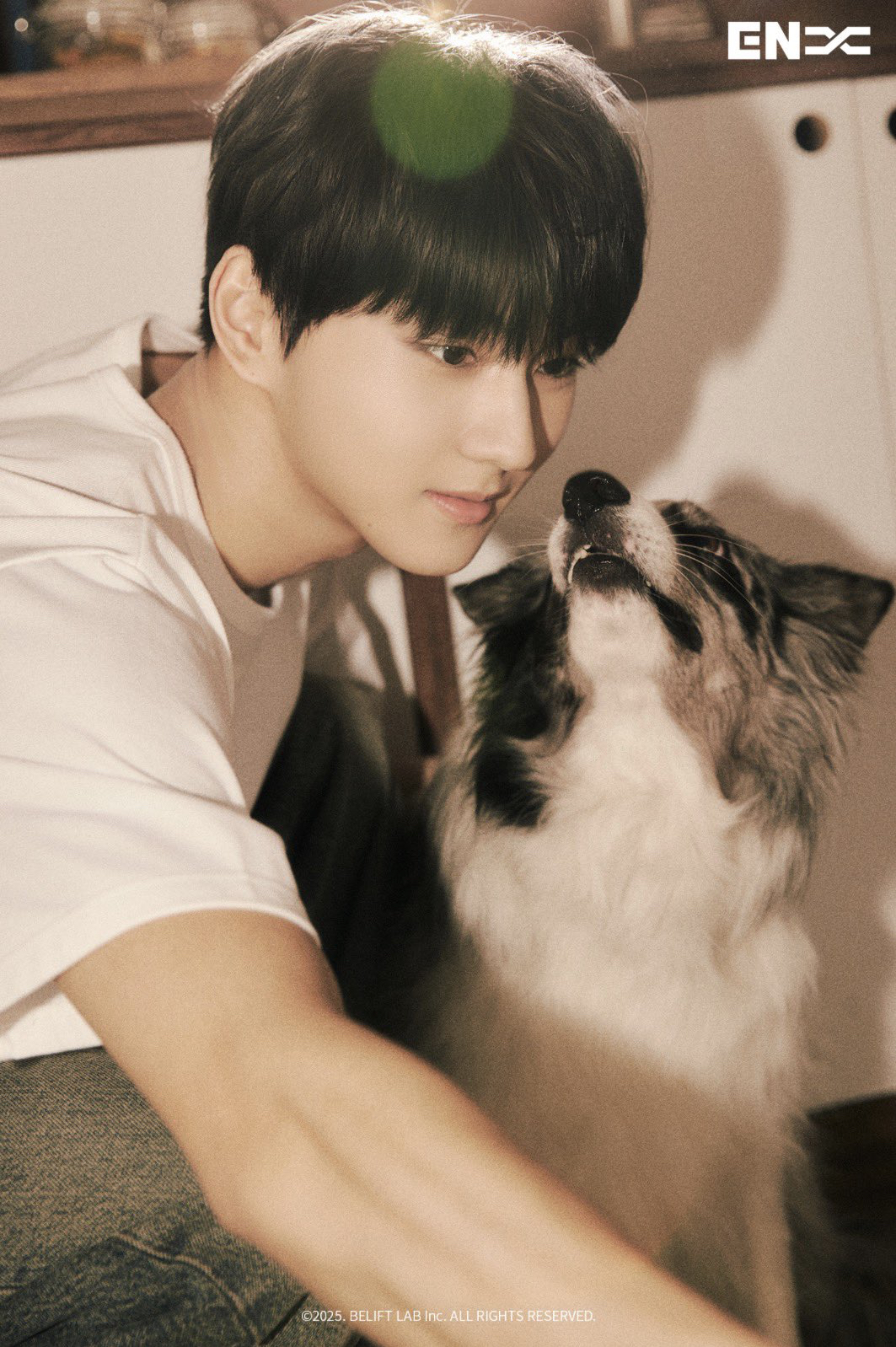 Recent activity shot of Jungwon (ENHYPEN)