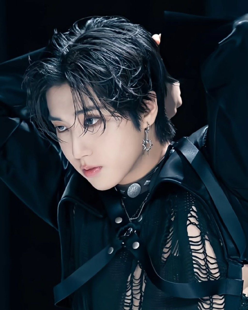 A moment captured by HAN (Stray Kids)'s fan