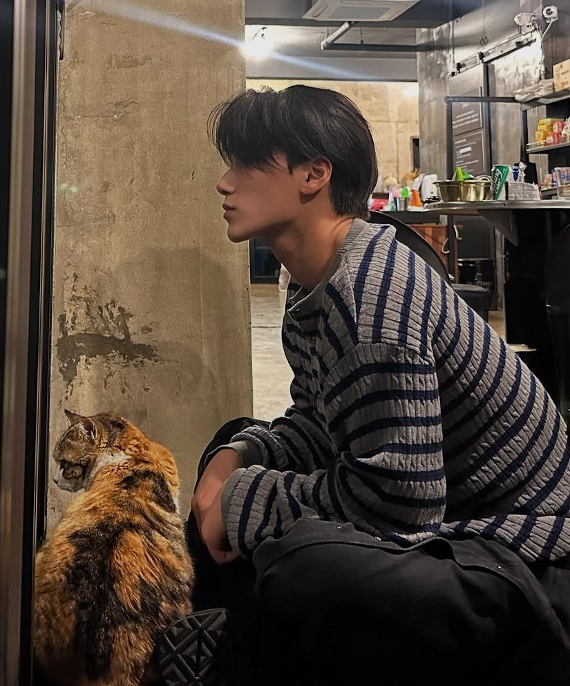 Recent activity shot of San (ATEEZ)