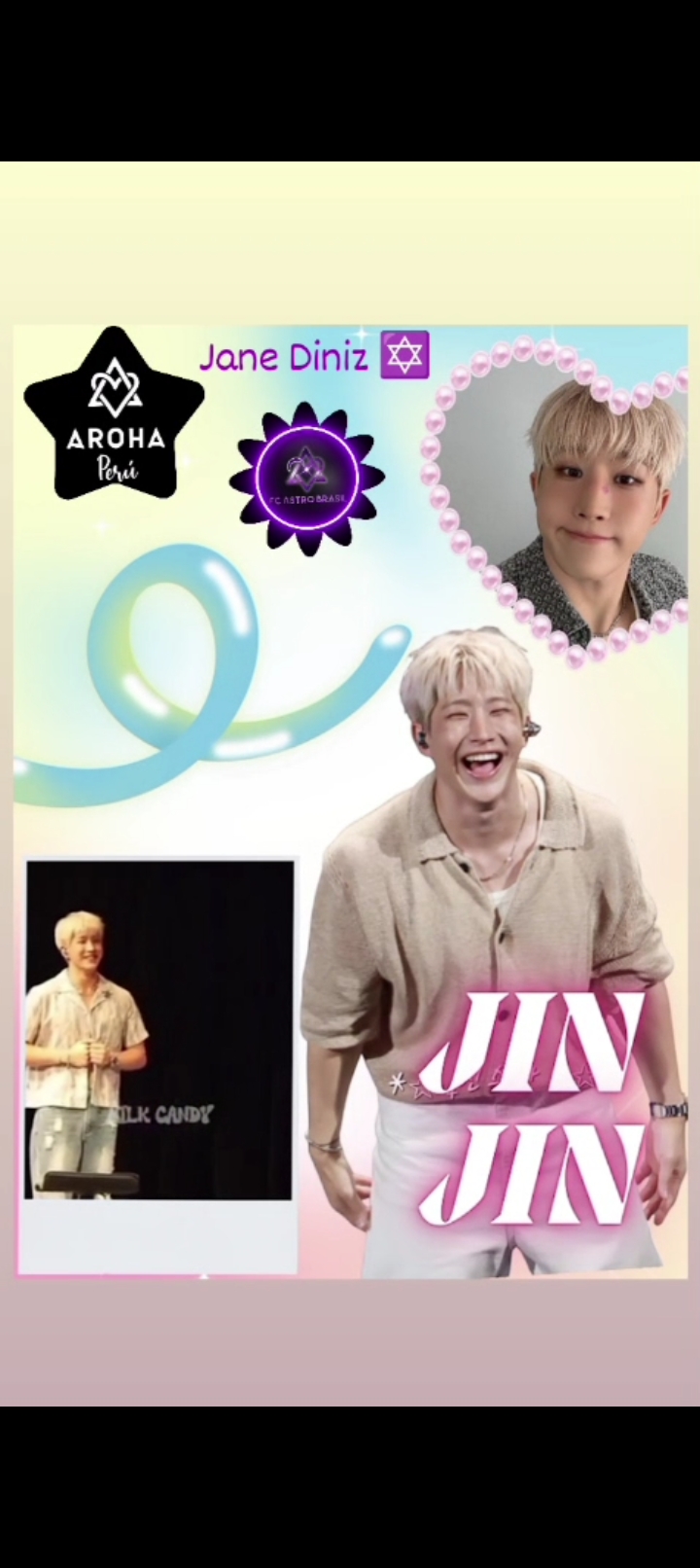 Fan-made special wallpaper for Jinjin (ASTRO)