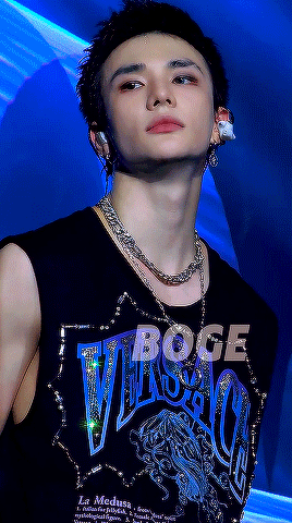 Recent activity shot of Hyunjin (Stray Kids)