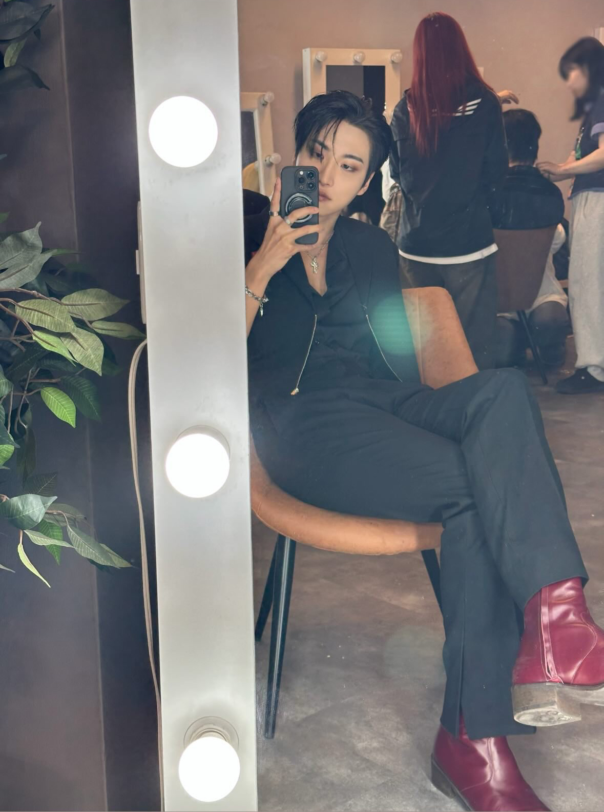 Behind-the-scenes cut of Seonghwa (ATEEZ)