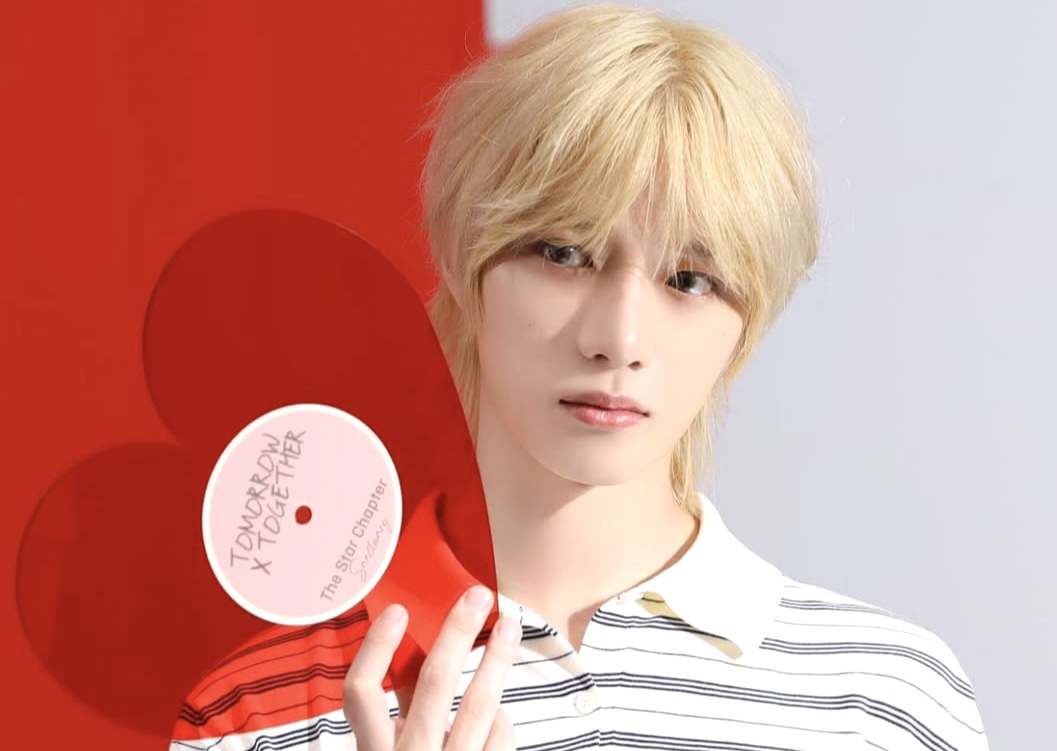 A moment captured by Beomgyu (TOMORROW X TOGETHER)'s fan