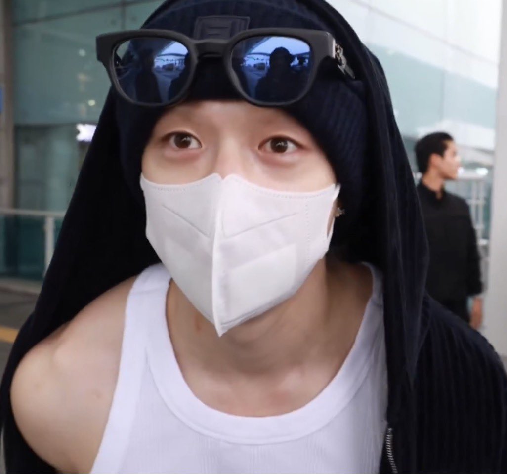 Recent activity shot of Bang Chan (Stray Kids)