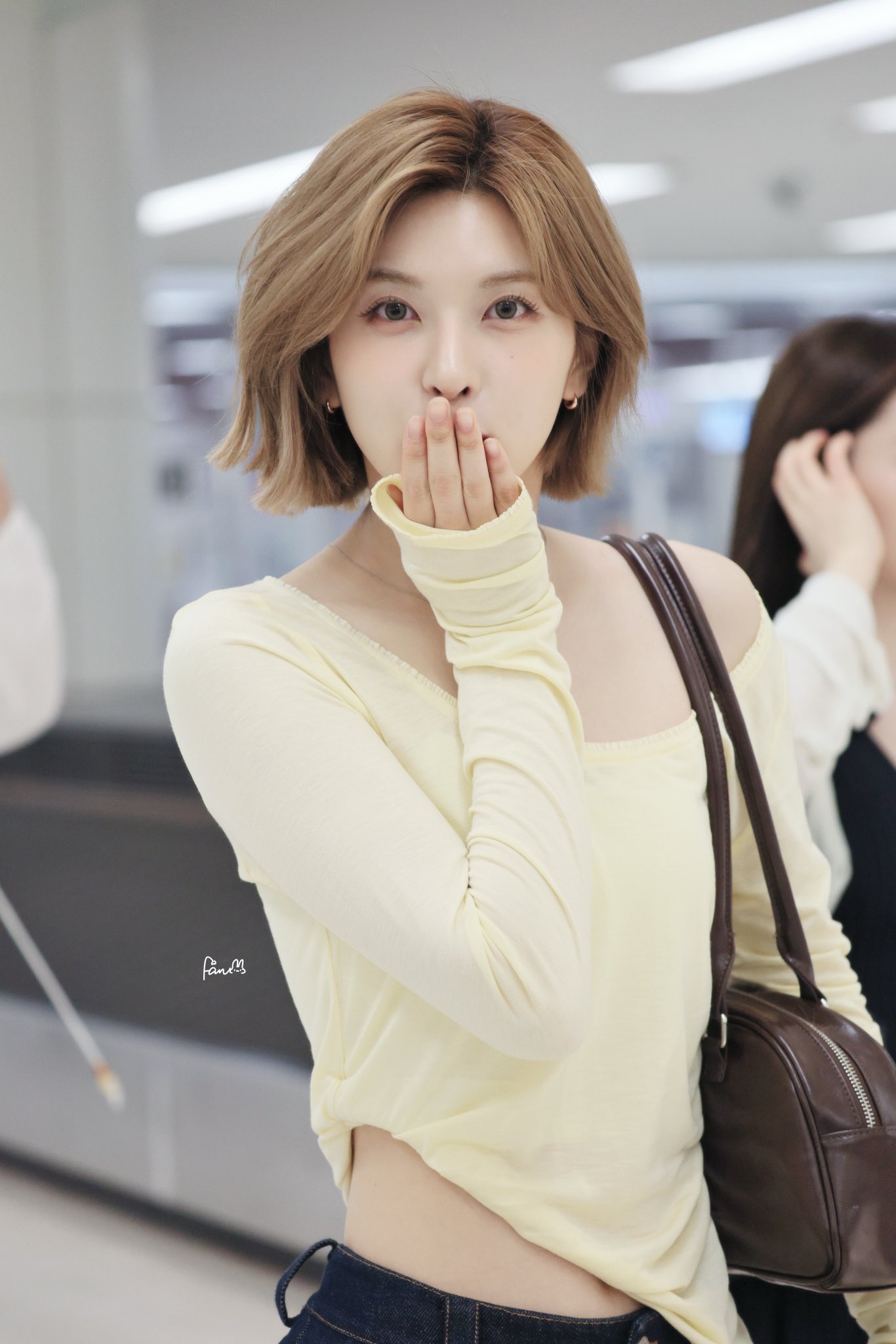 Recent activity shot of BAE (NMIXX)