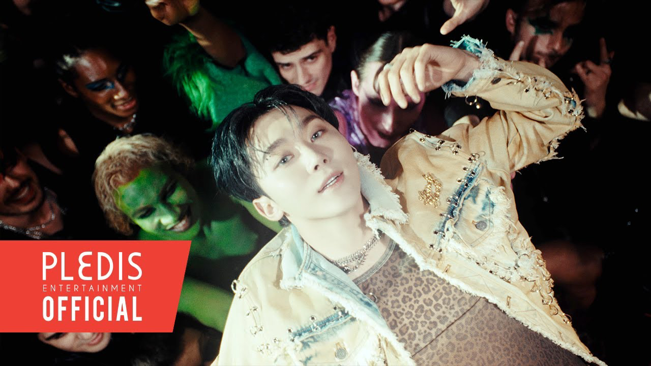 A moment captured by Joshua (SEVENTEEN)'s fan