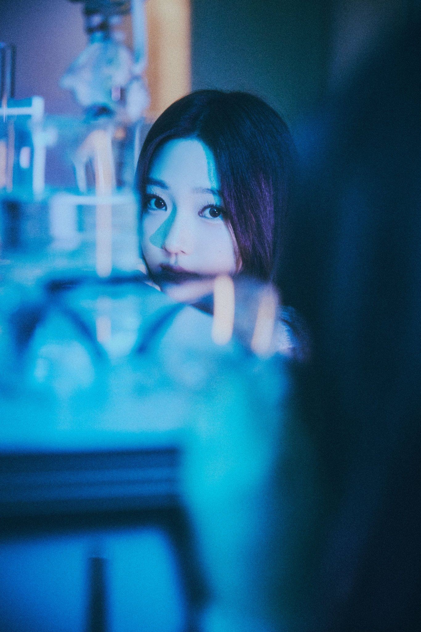 Behind-the-scenes cut of Jiwoo (Hearts2Hearts)