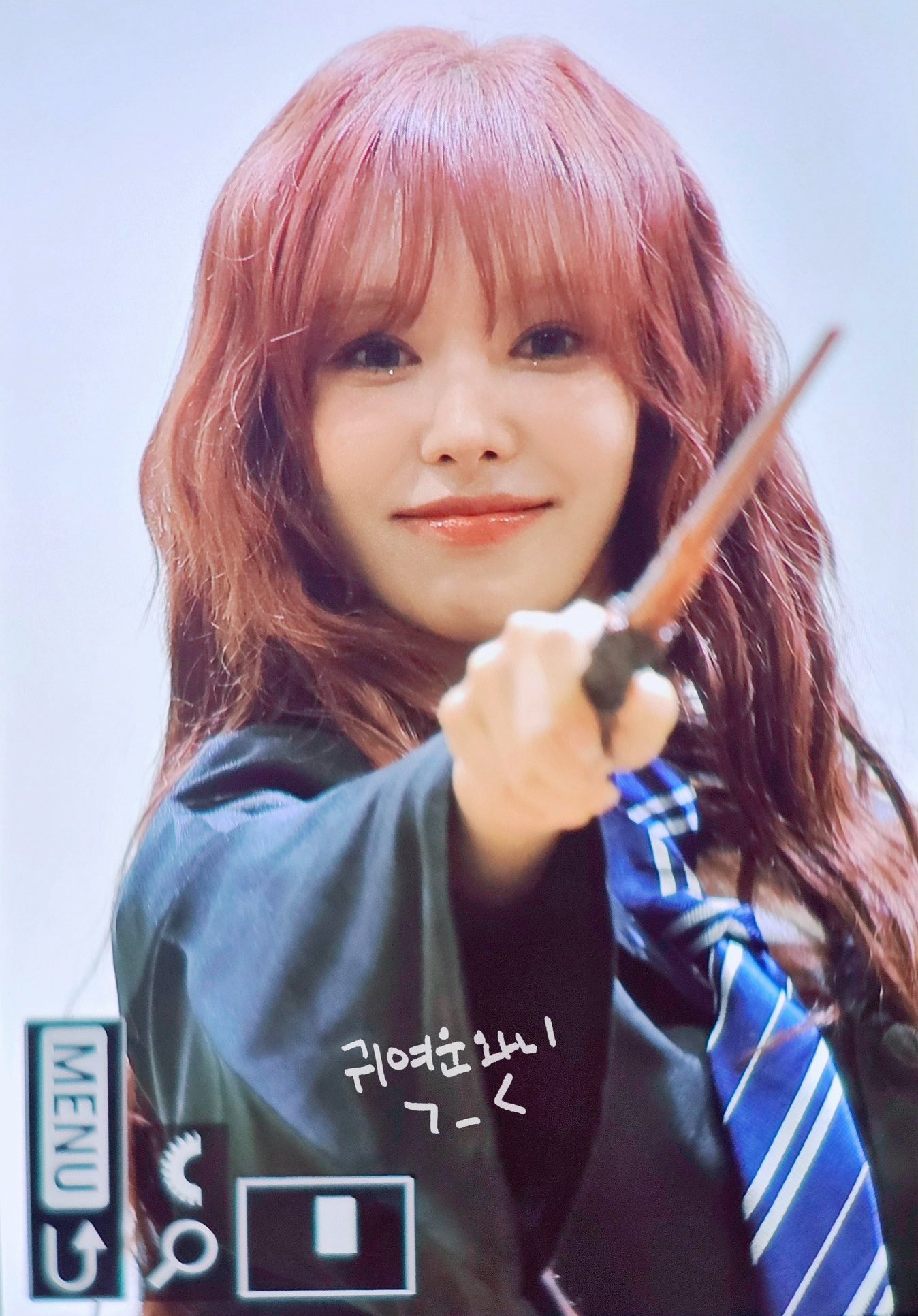 A moment captured by Wendy (Red Velvet)'s fan