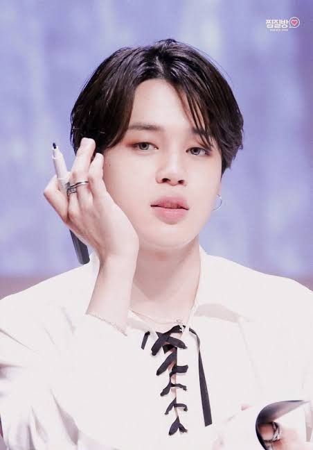 Recent activity shot of Jimin (BTS)