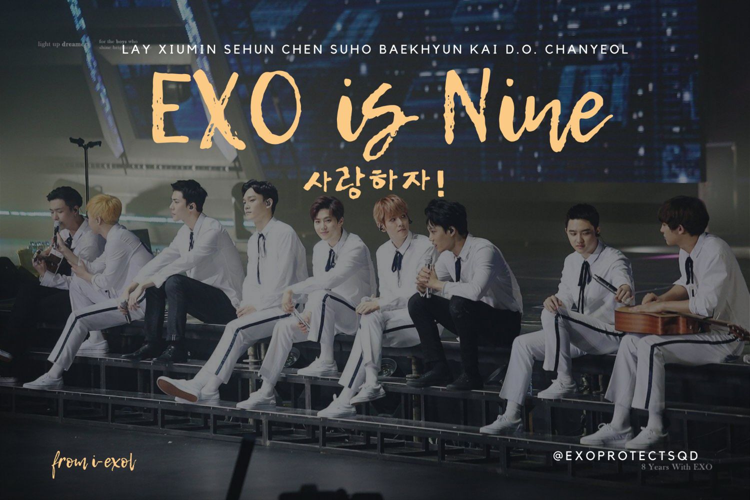 Momen yang diabadikan oleh penggemar EXO