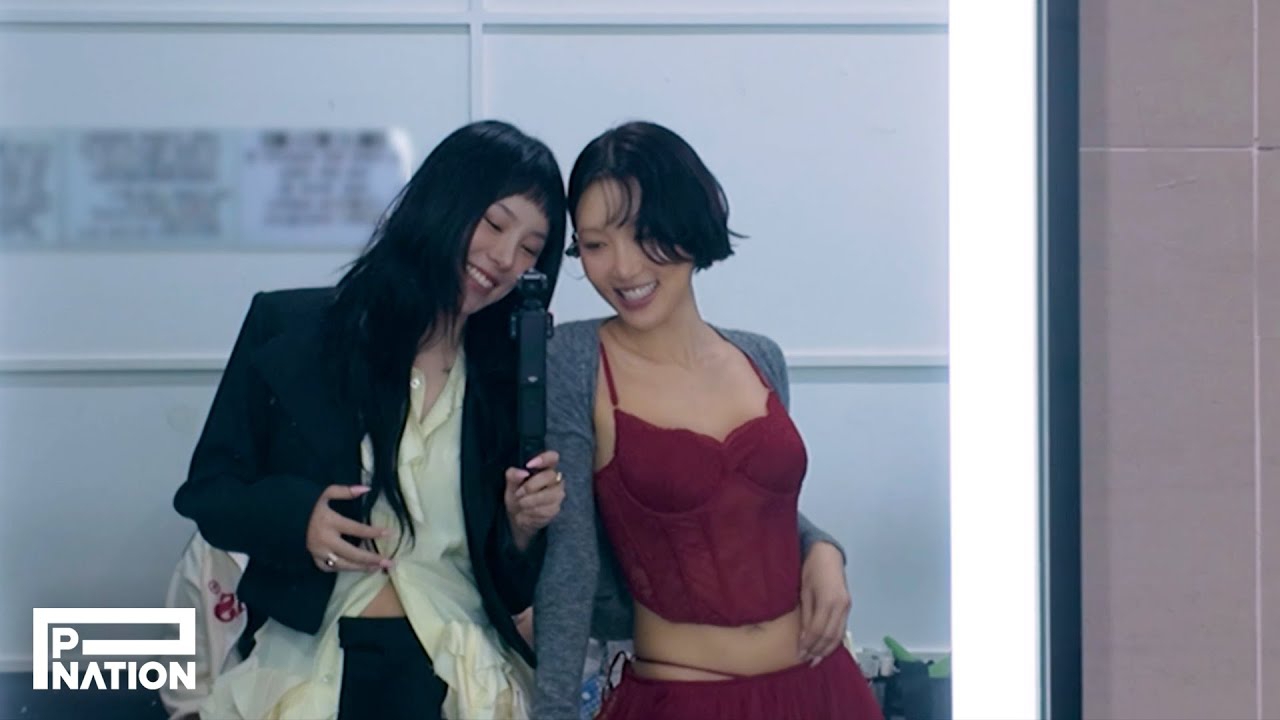 마마무의 비하인드 컷