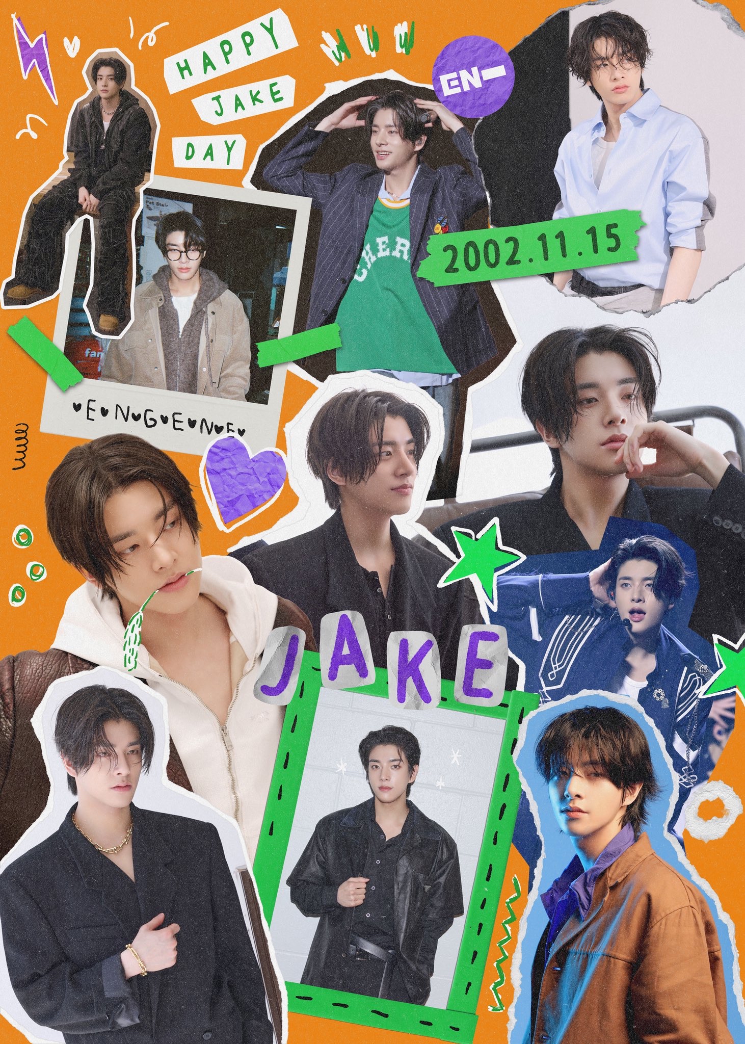 Behind-the-scenes cut of Jake (ENHYPEN)