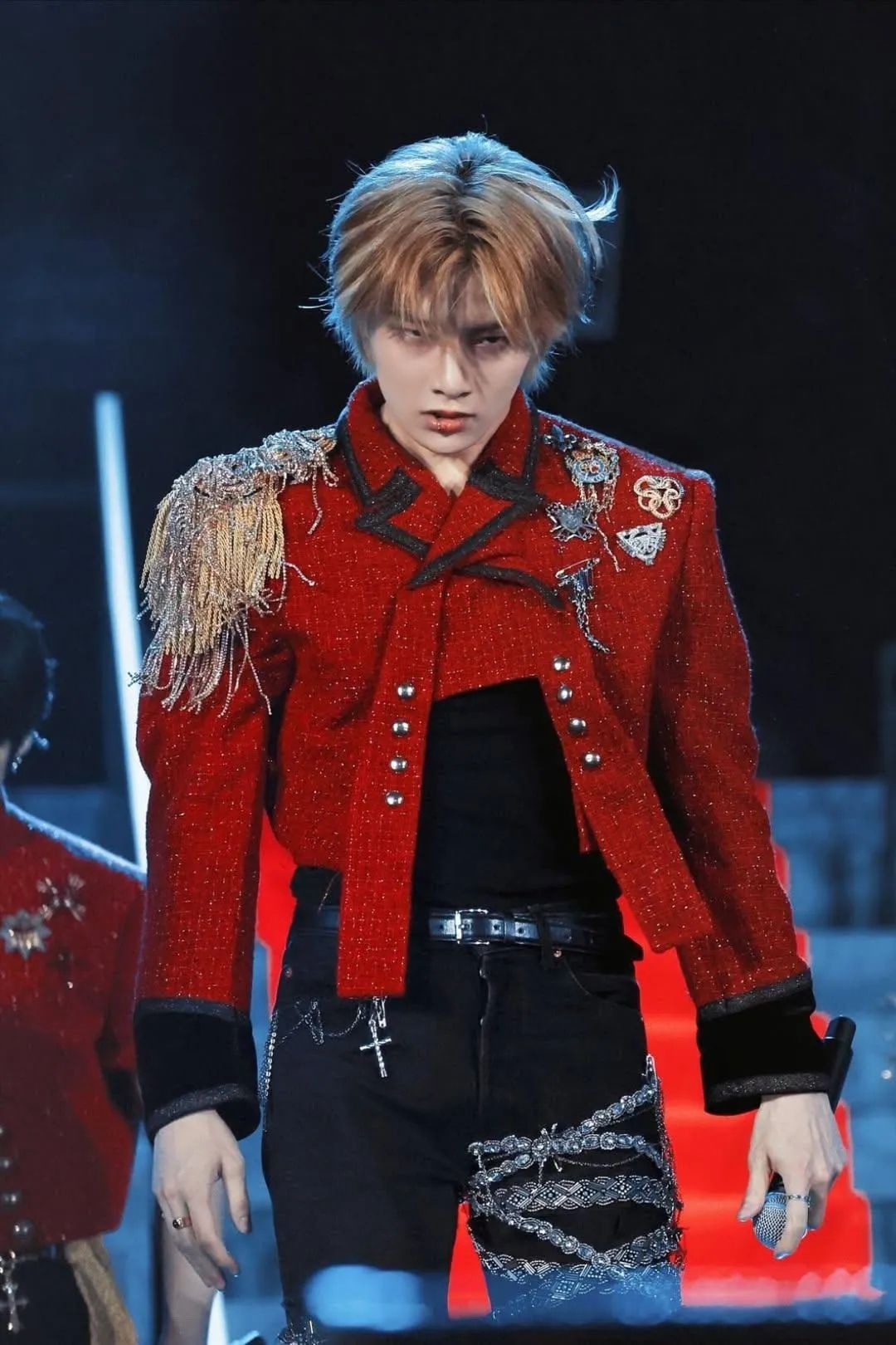 A moment captured by I.N (Stray Kids)'s fan