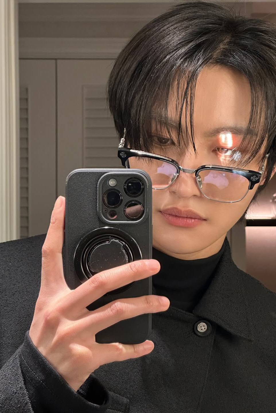 A moment captured by Seonghwa (ATEEZ)'s fan
