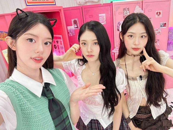 Recent activity shot of Minju (ILLIT)