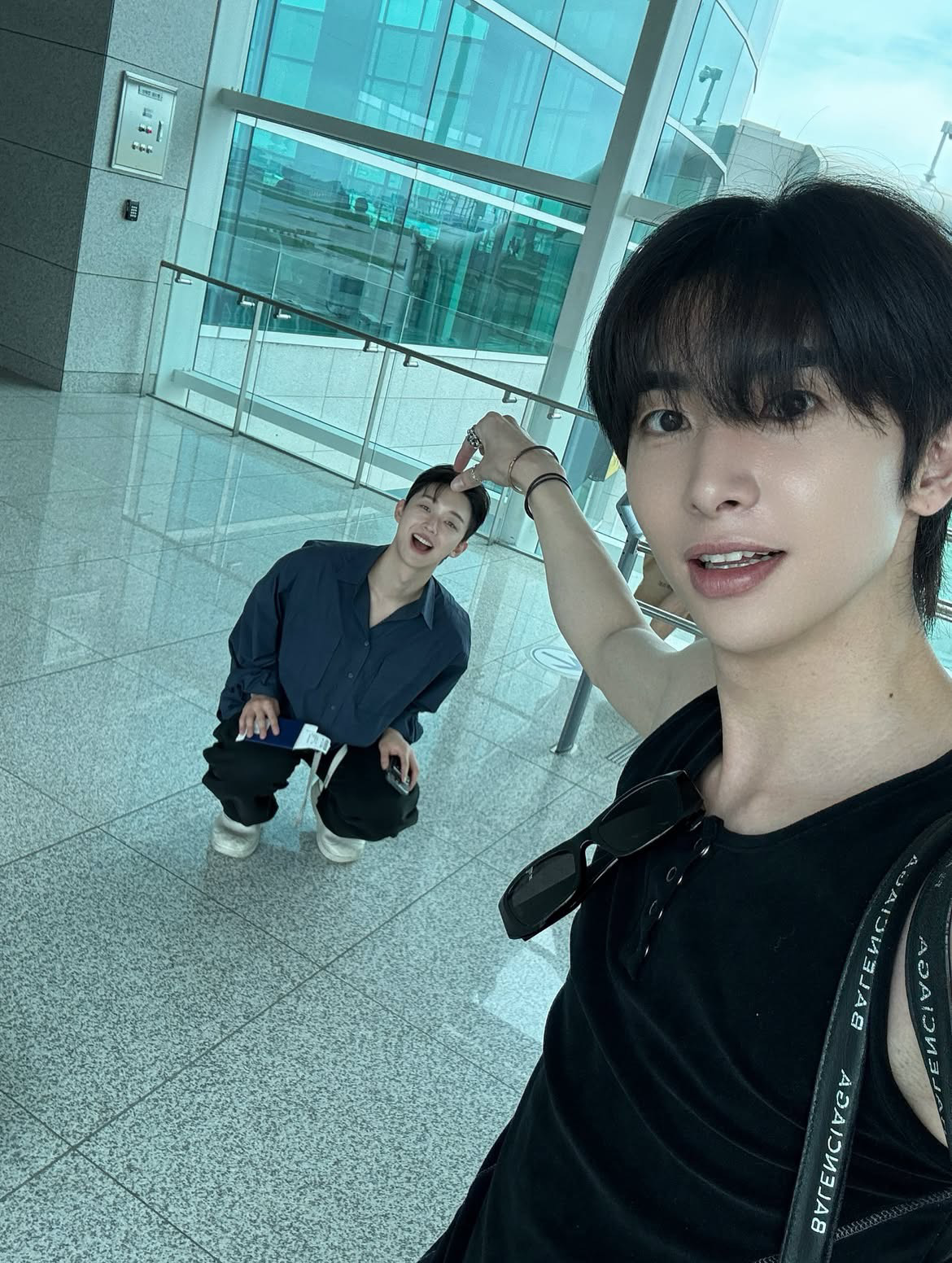 A moment captured by Xiao (UP10TION)'s fan