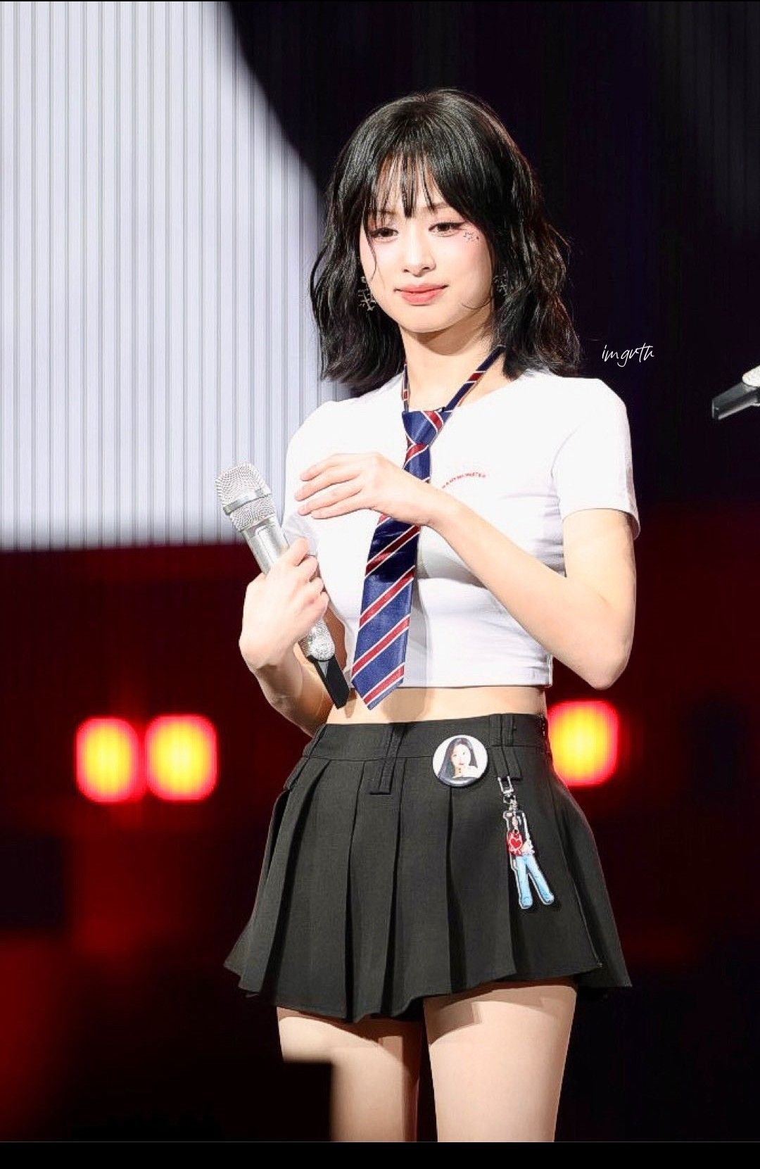A moment captured by Ahyeon (BABYMONSTER)'s fan