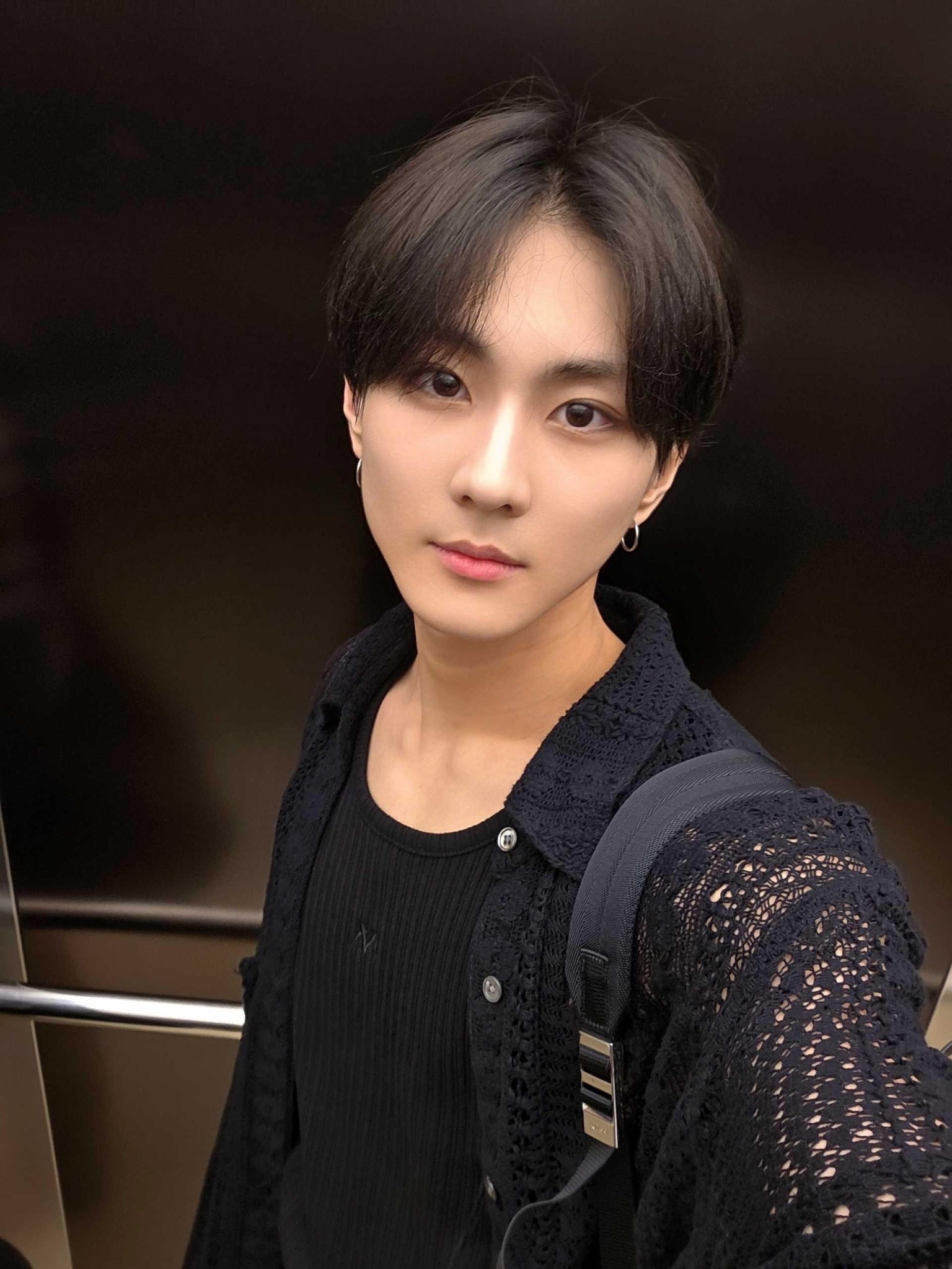 A moment captured by Jungwon (ENHYPEN)'s fan