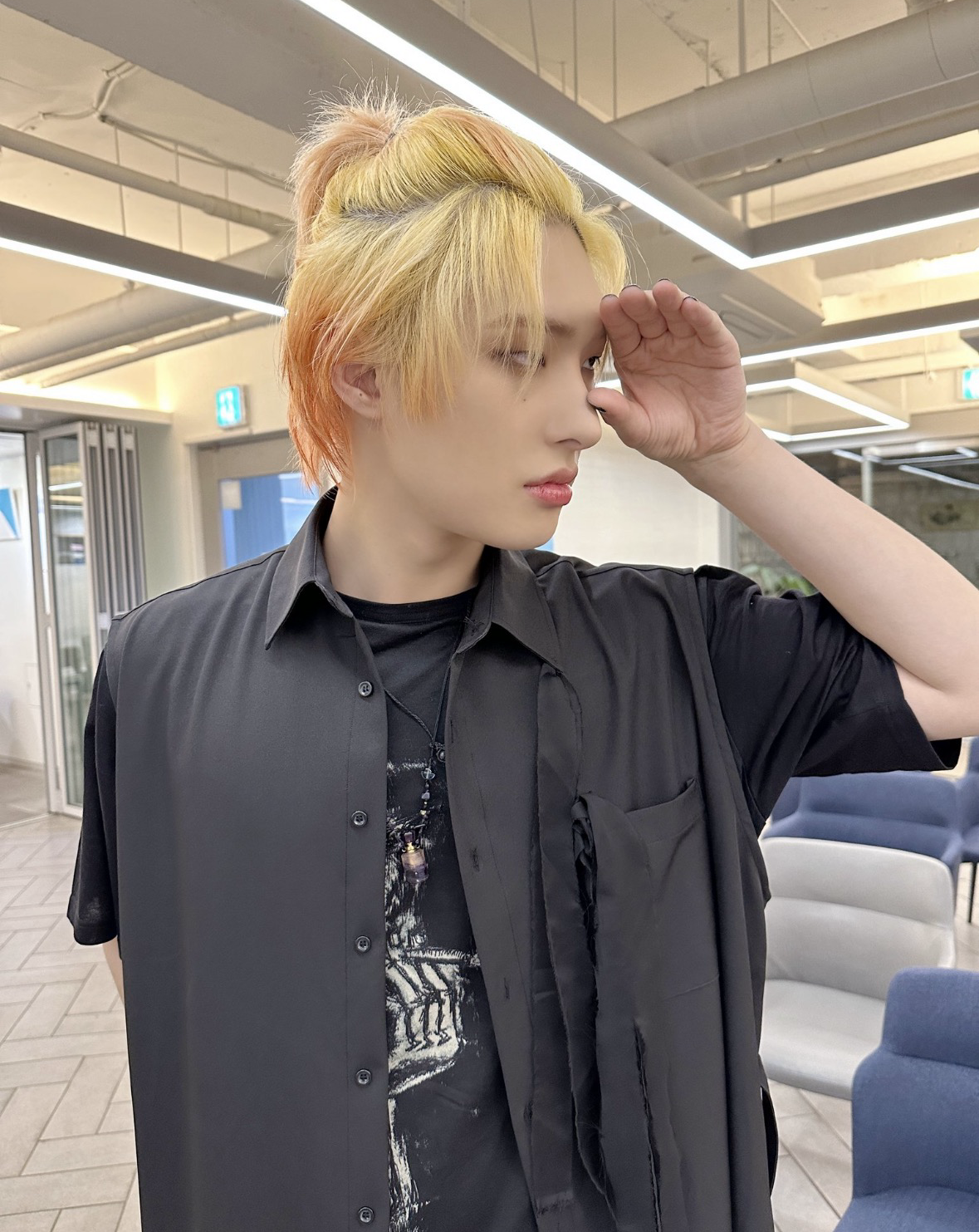 Behind-the-scenes cut of Mingi (ATEEZ)