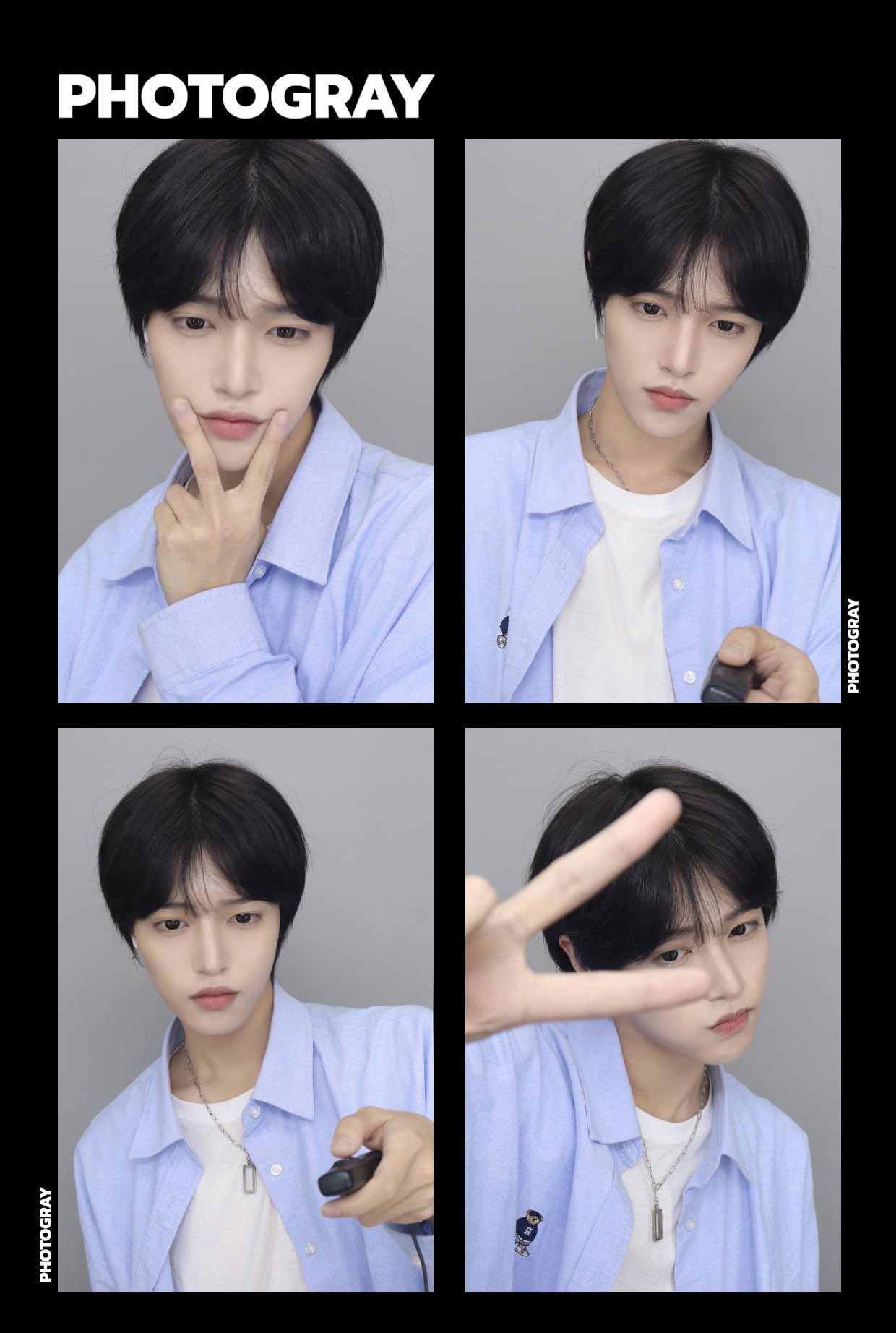 A moment captured by Jang Haneum's fan