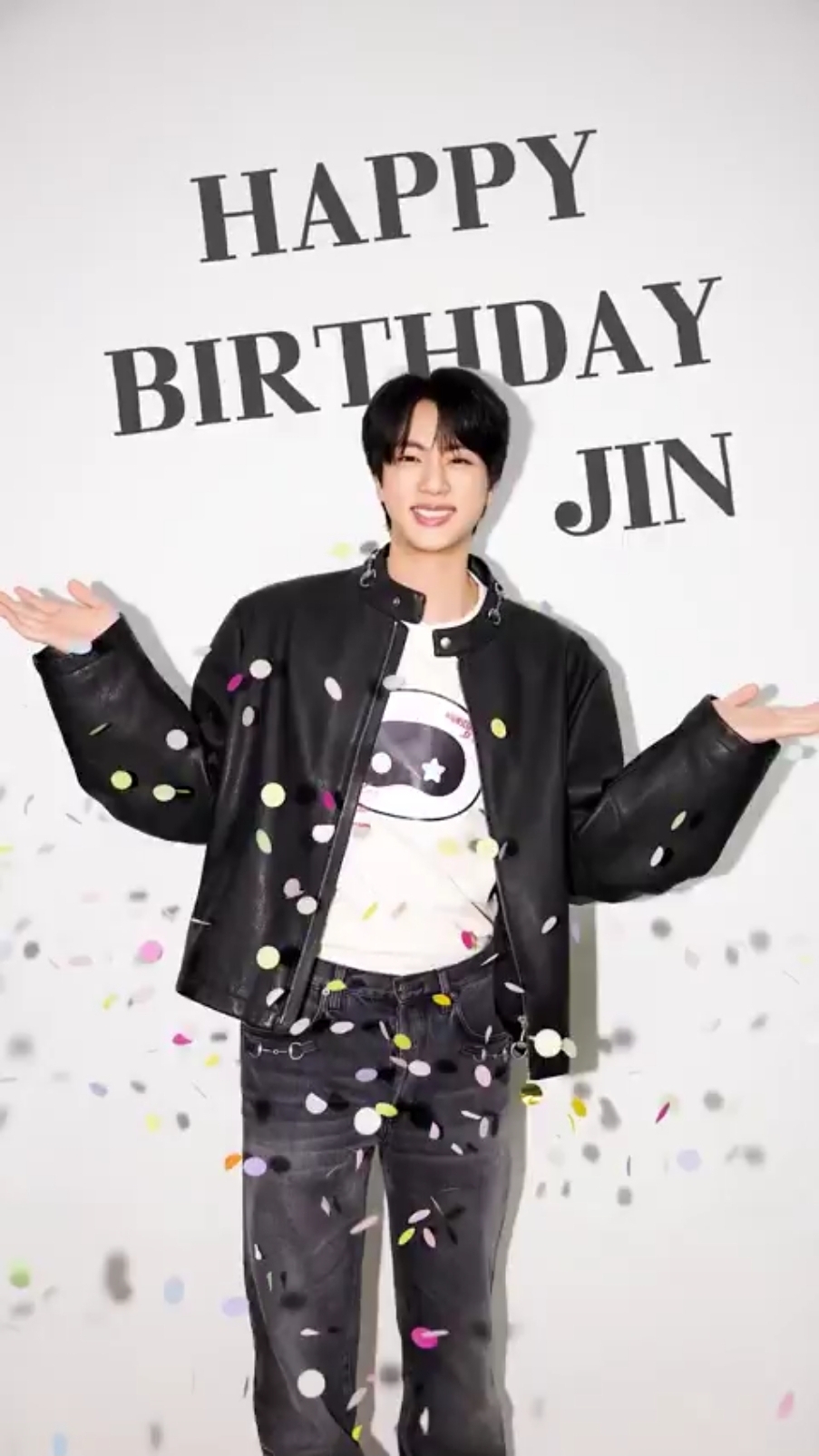 A moment captured by Jin (BTS)'s fan