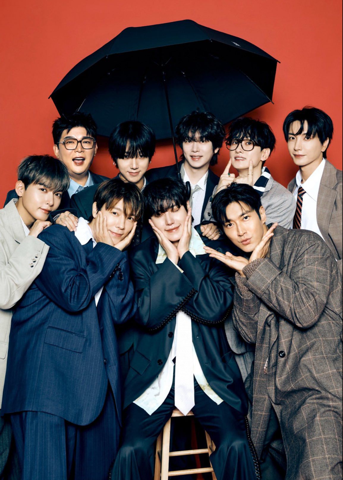 슈퍼주니어의 비하인드 컷