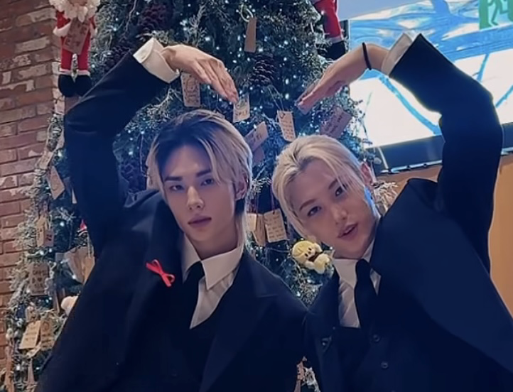 Recent activity shot of Hyunjin (Stray Kids)