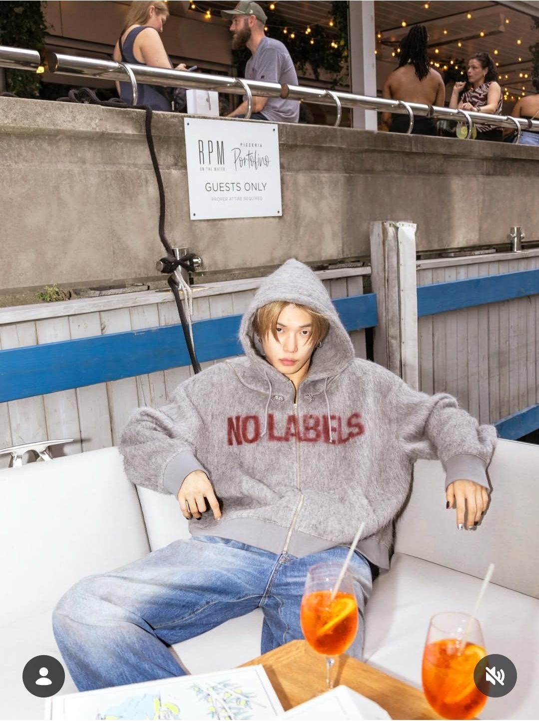 A moment captured by Yeonjun (TOMORROW X TOGETHER)'s fan