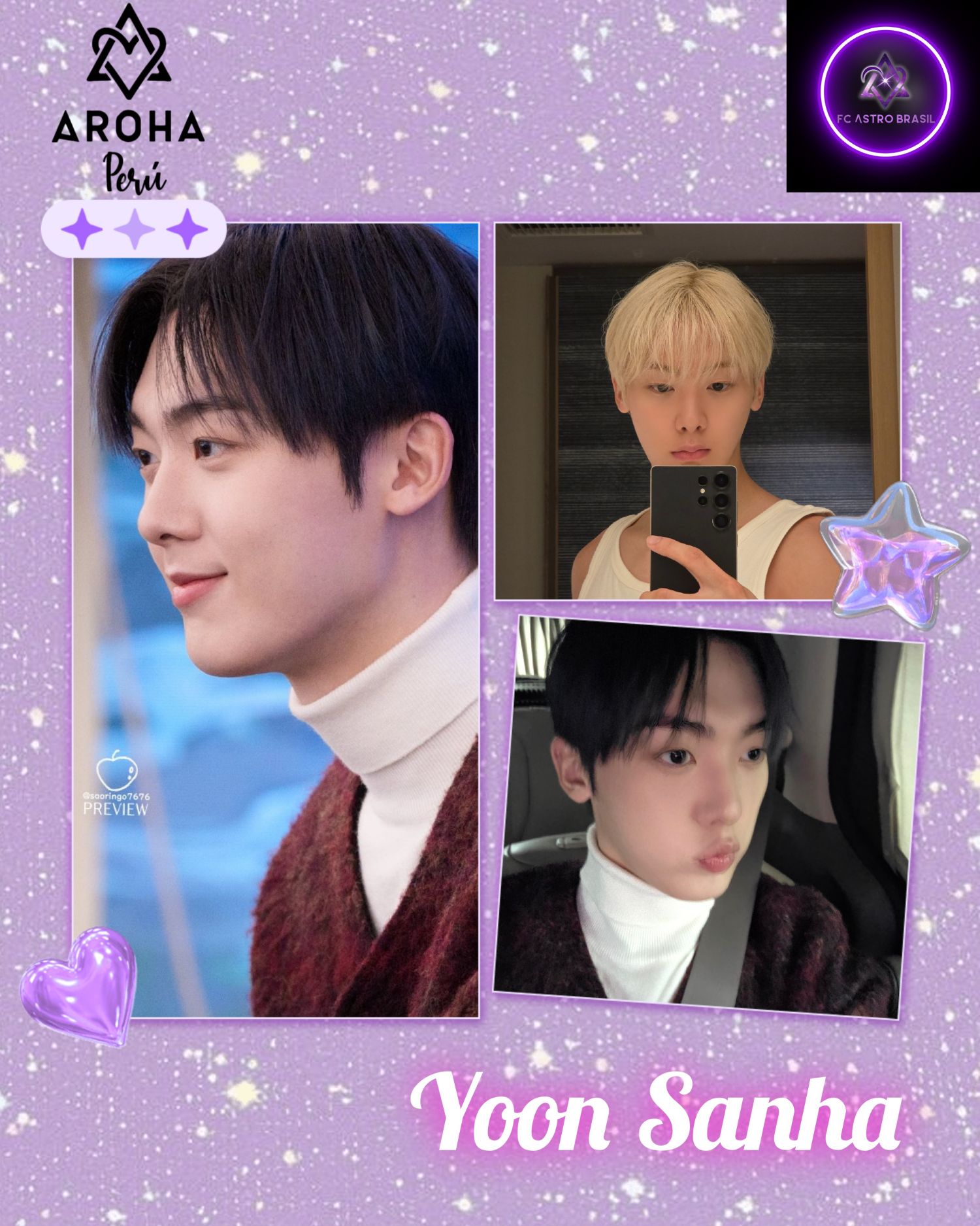 Momen yang diabadikan oleh penggemar Sanha (ASTRO)