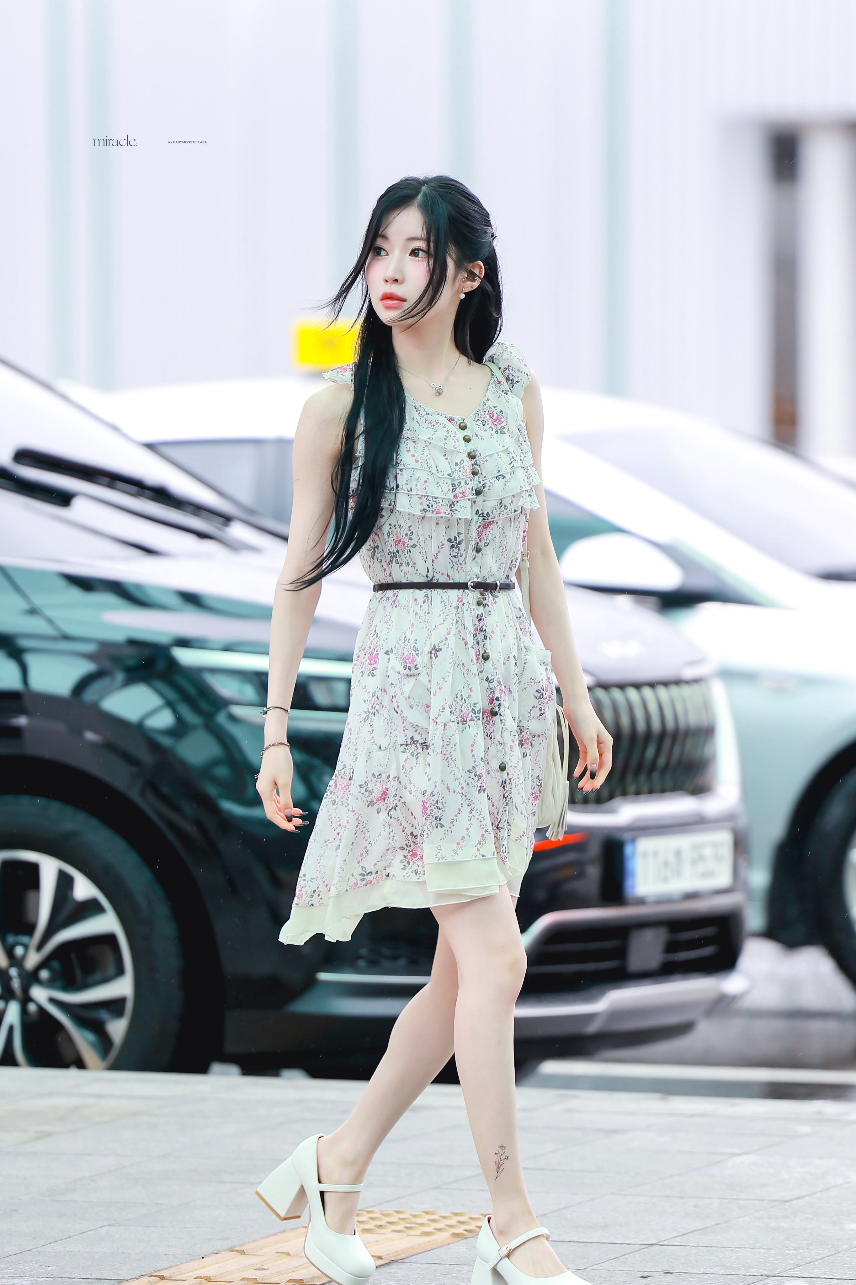 A moment captured by Asa (BABYMONSTER)'s fan