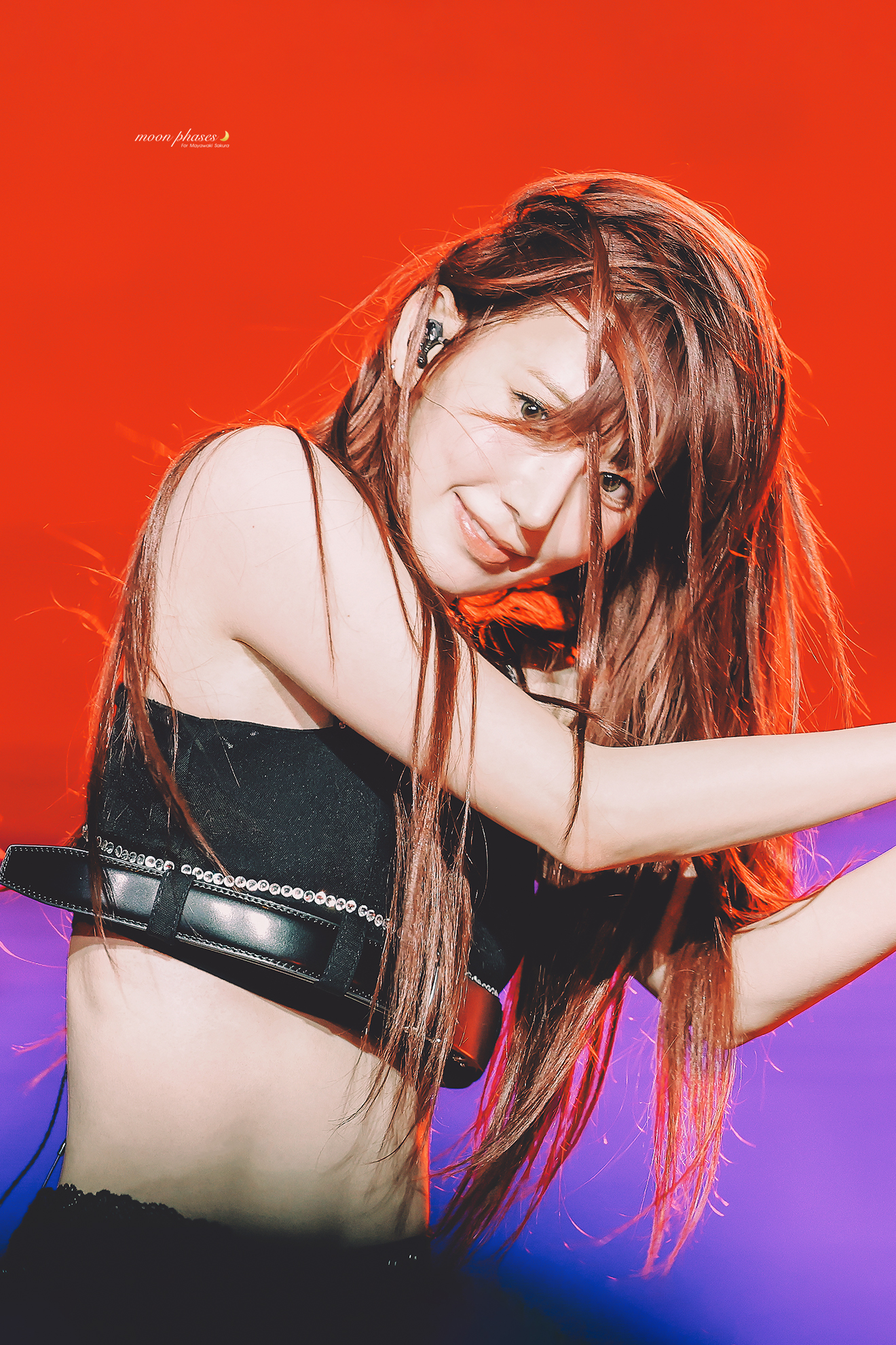 A moment captured by Sakura (LE SSERAFIM)'s fan