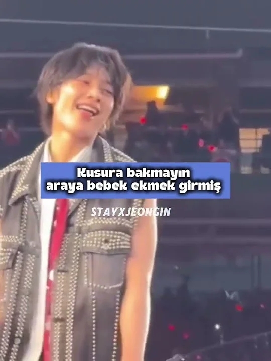 A moment captured by I.N (Stray Kids)'s fan