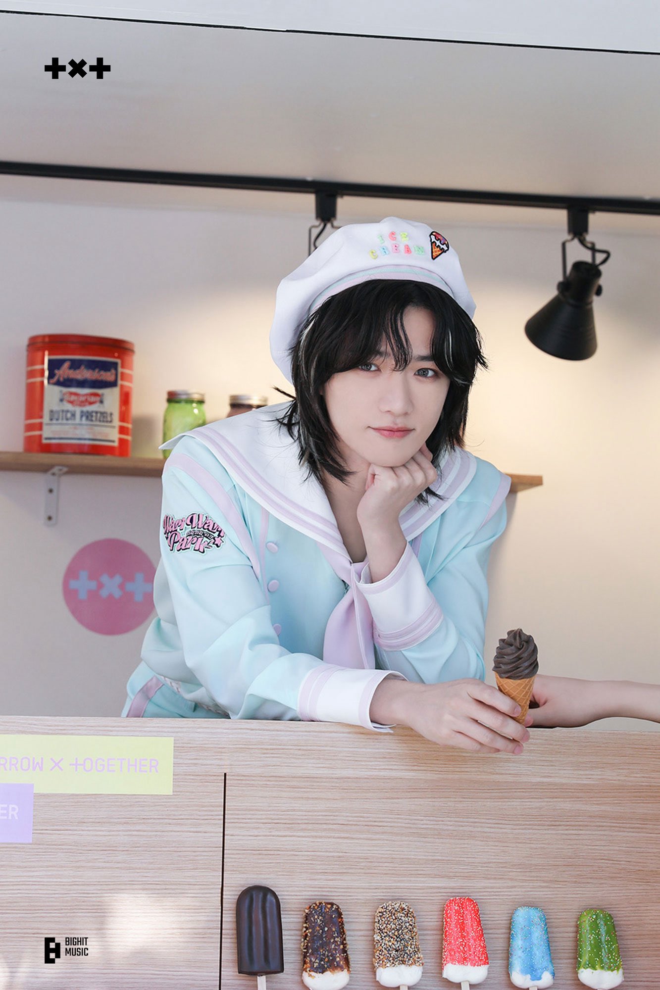 Behind-the-scenes cut of Beomgyu (TOMORROW X TOGETHER)