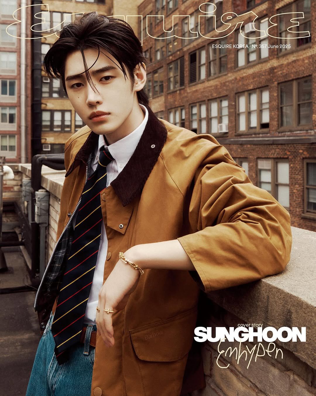 Recent activity shot of Sunghoon (ENHYPEN)