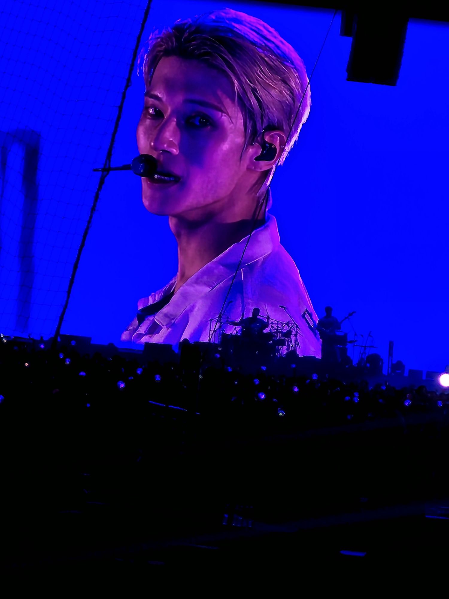 Recent activity shot of Wooyoung (ATEEZ)