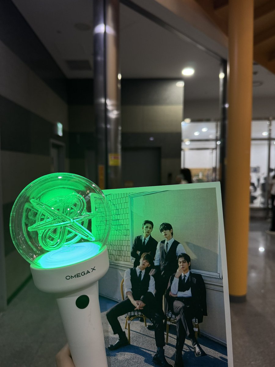 A moment captured by OMEGA X's fan