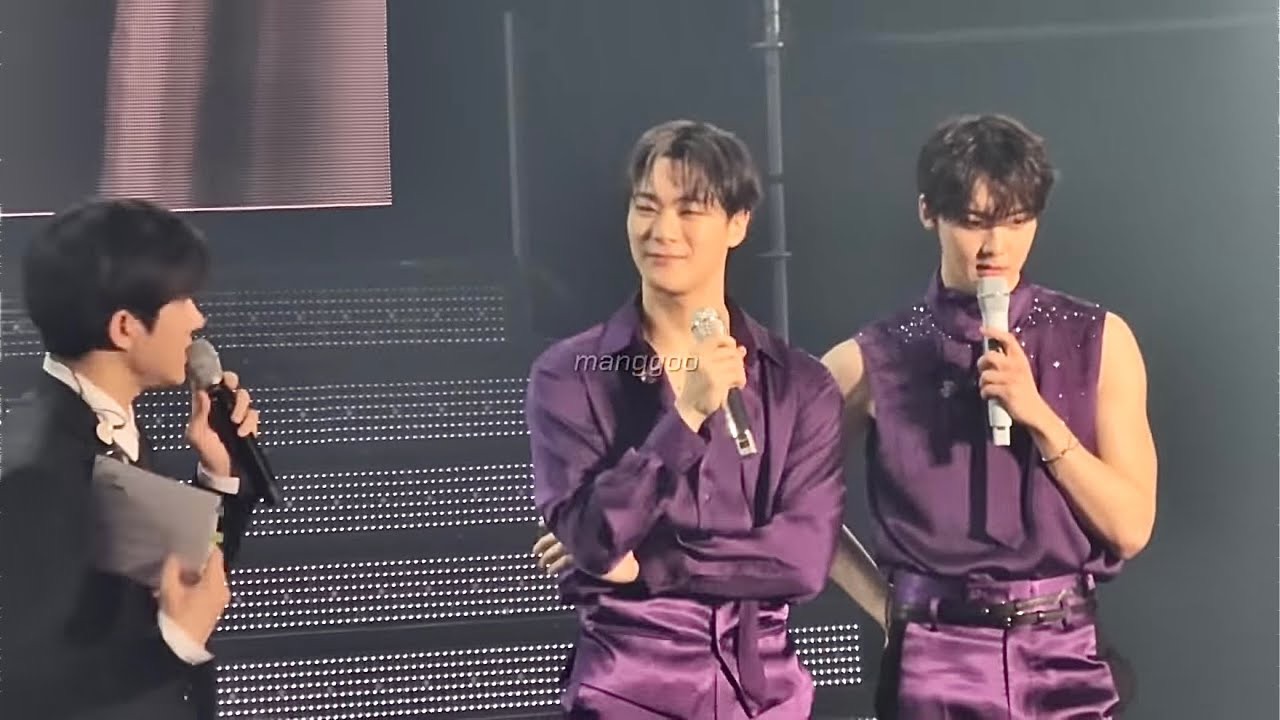 A moment captured by Moonbin (ASTRO)'s fan