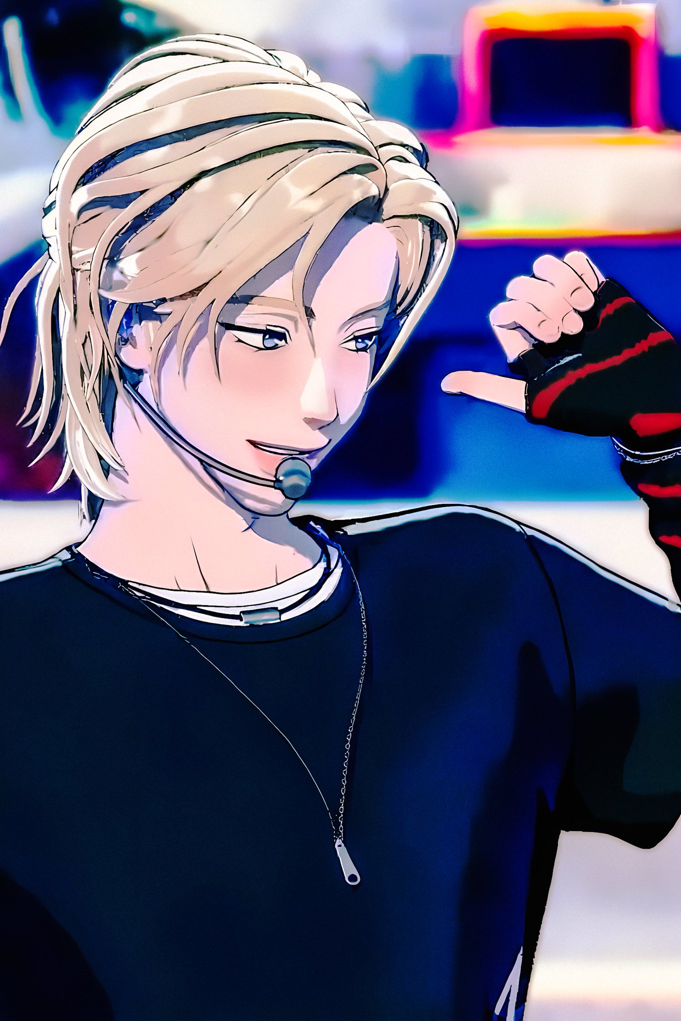 Recent activity shot of Noah (PLAVE)