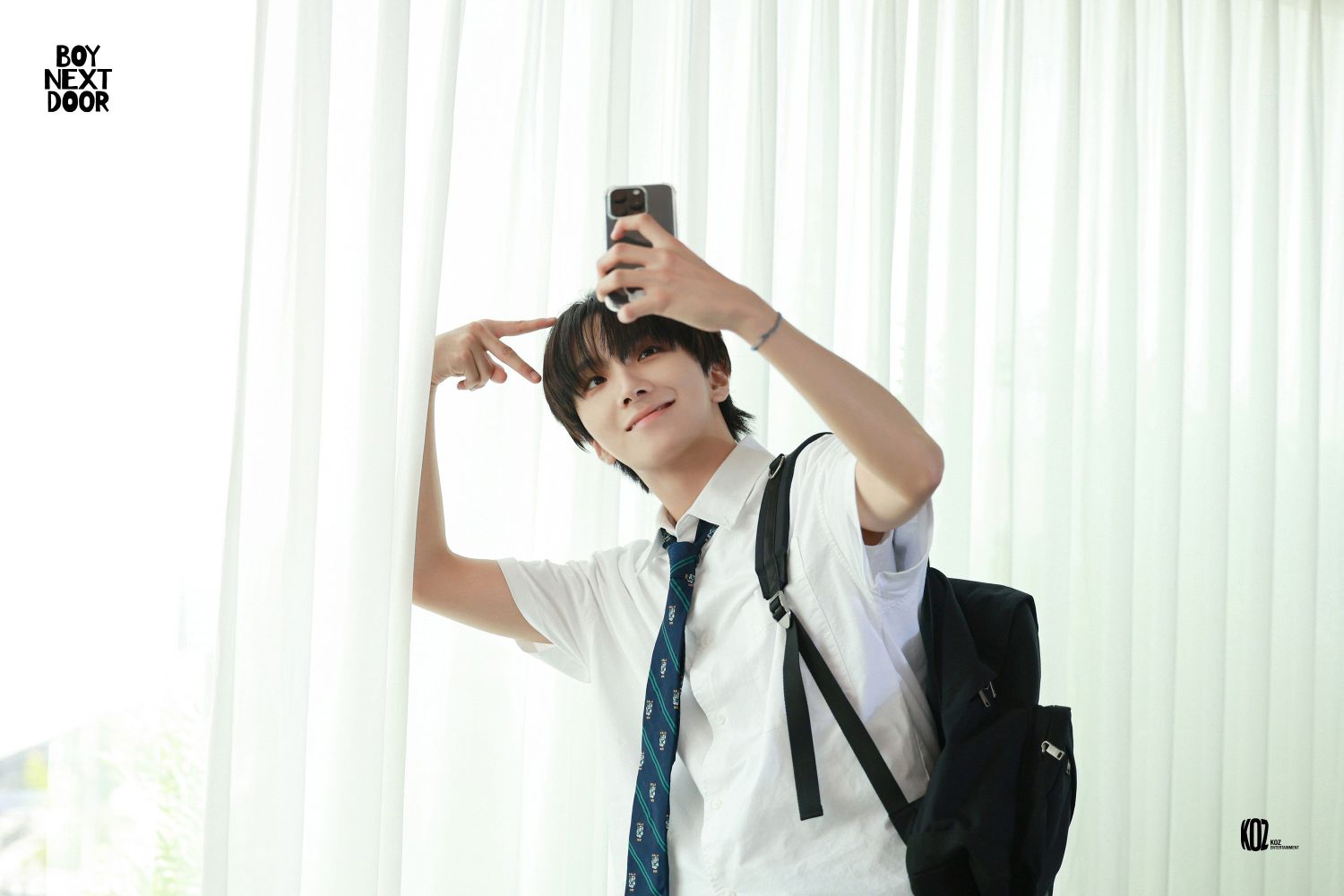 Recent activity shot of Woonhak (BOYNEXTDOOR)
