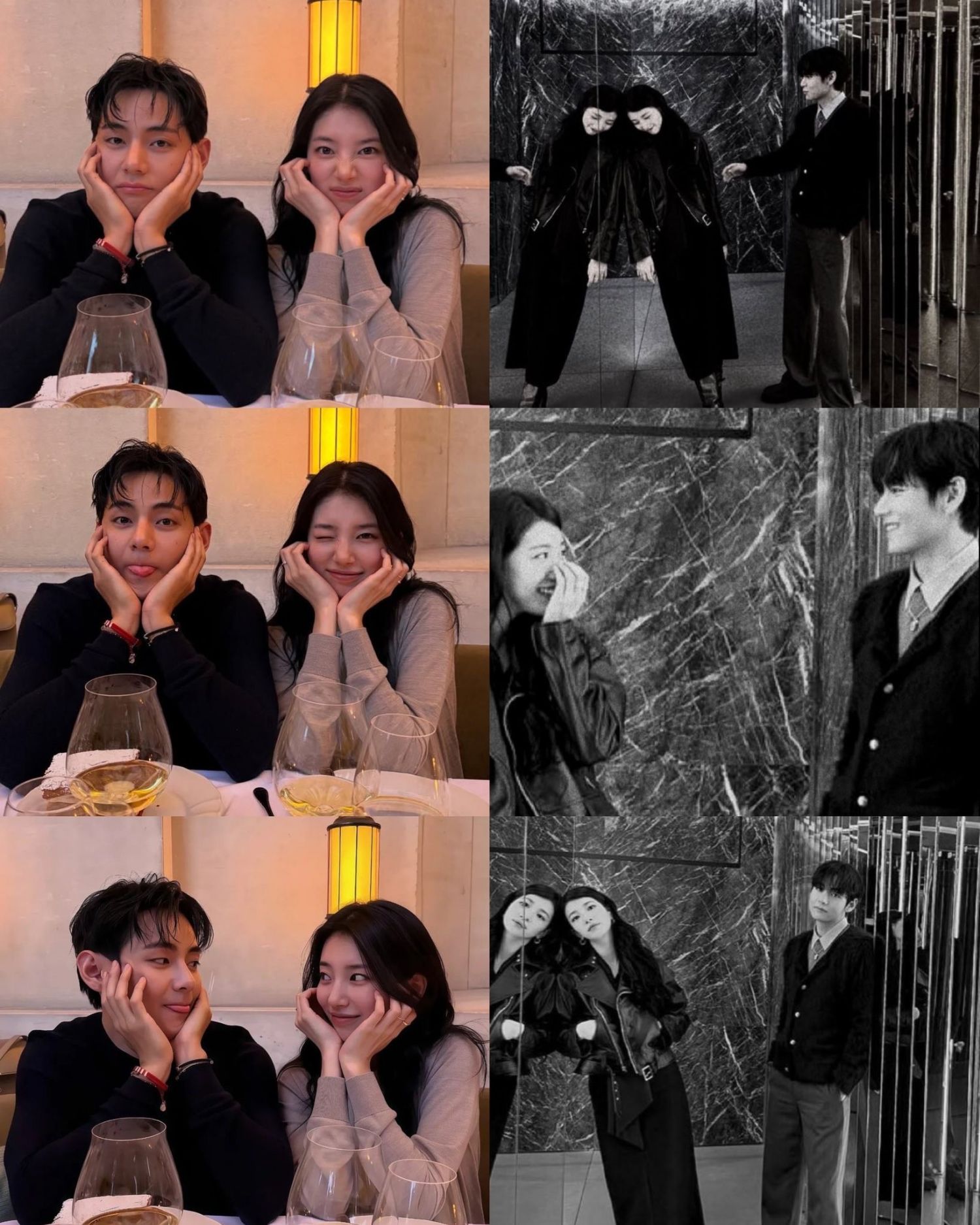 A moment captured by V (BTS)'s fan