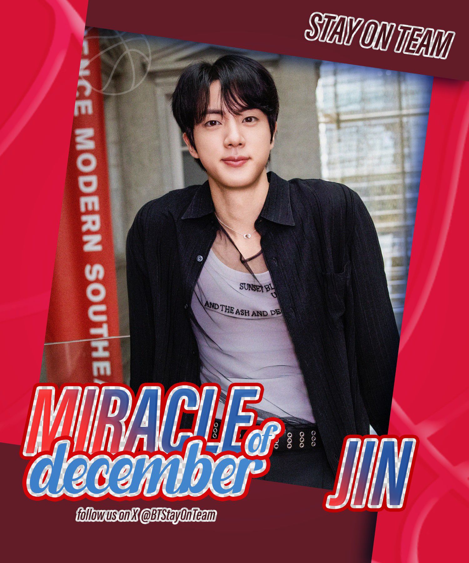 Latest photo of Jin (BTS)