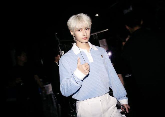 Recent activity shot of Jun (SEVENTEEN)