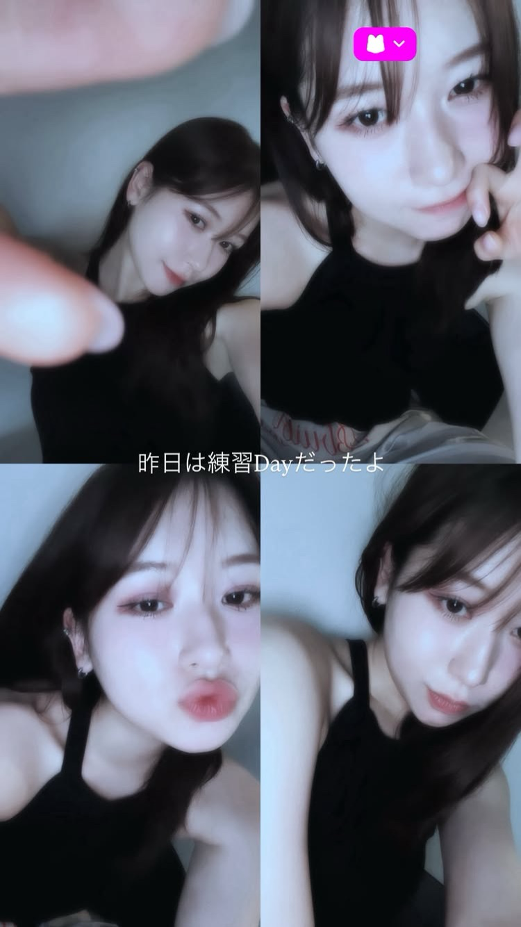 Recent activity shot of Kasahara Momona (ME:I)