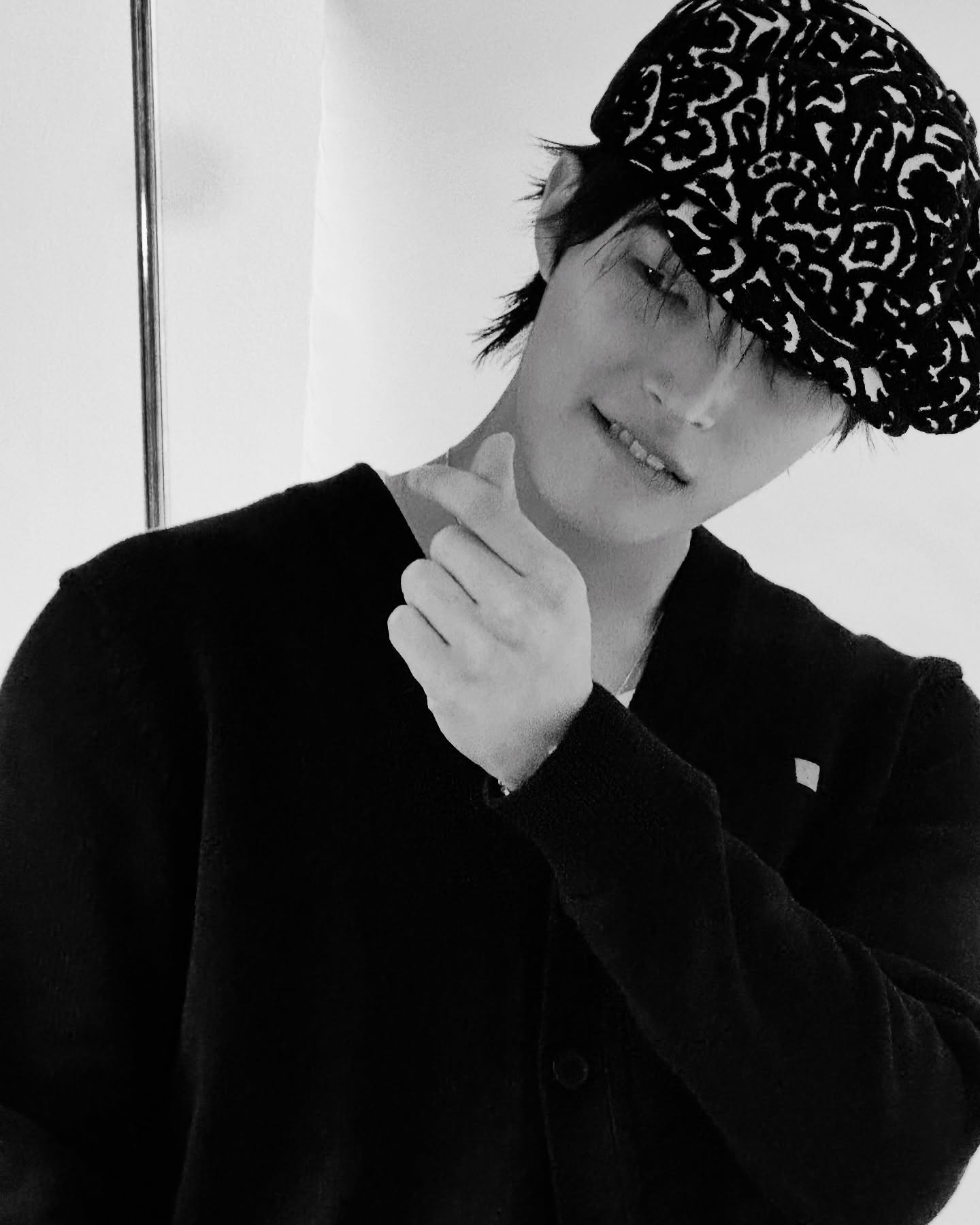 A moment captured by Mingi (ATEEZ)'s fan