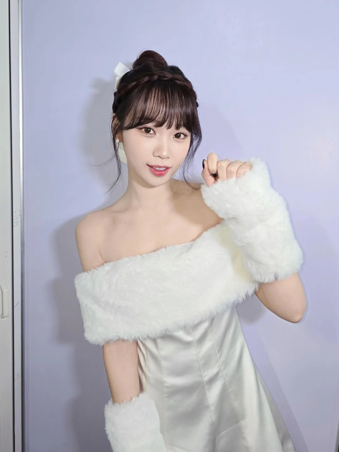 A moment captured by Kim Chaewon (LE SSERAFIM)'s fan