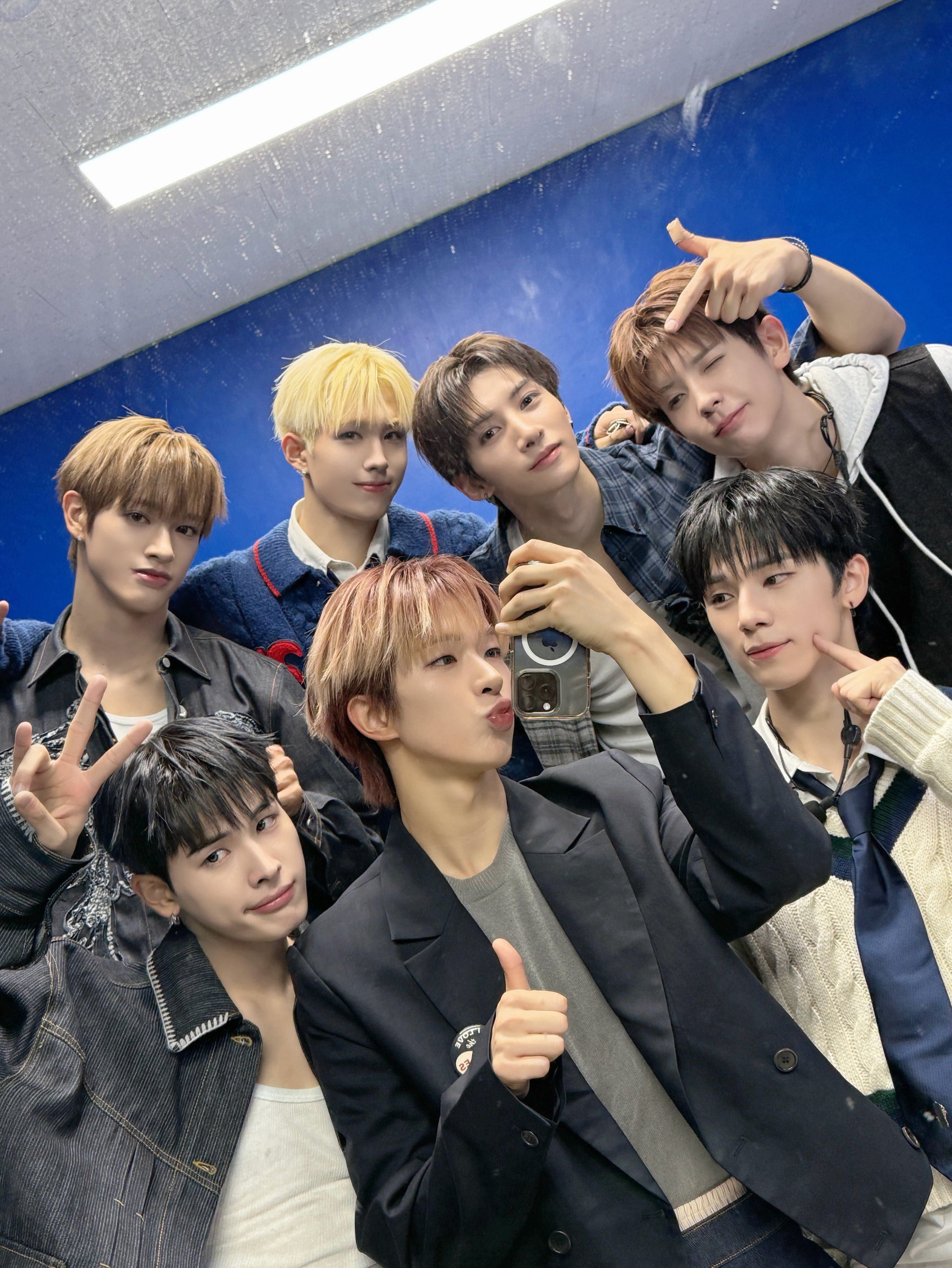 Recent activity shot of Tomoya (NEXZ)