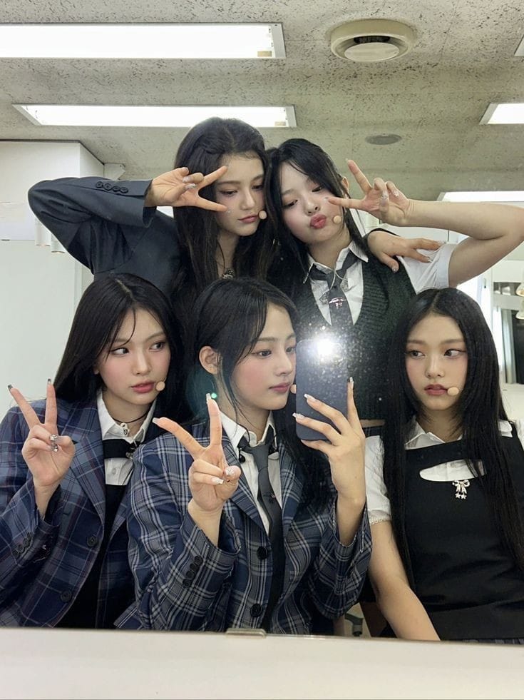NewJeans的幕后花絮