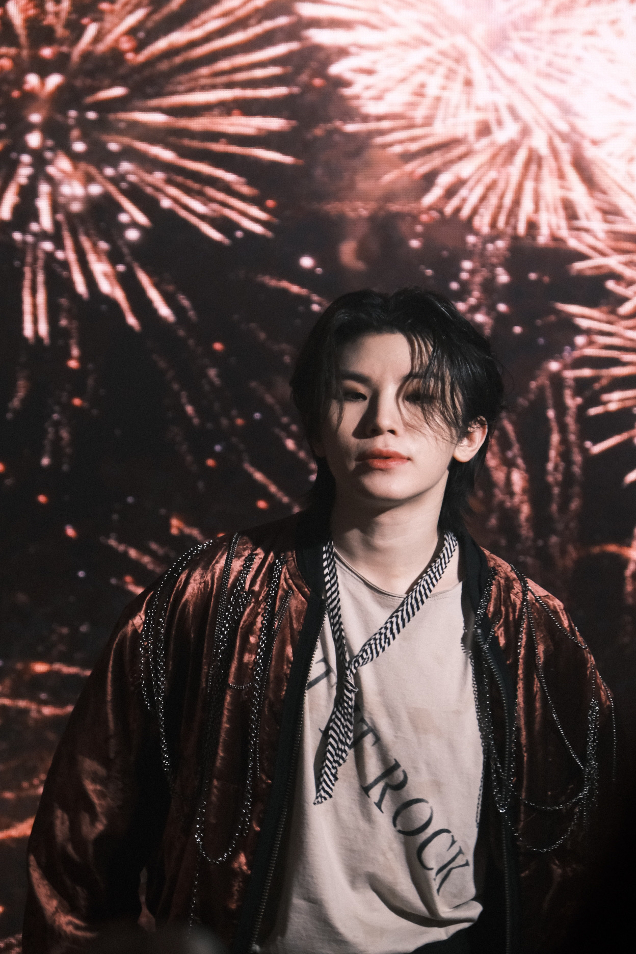 Recent activity shot of Woozi (SEVENTEEN)