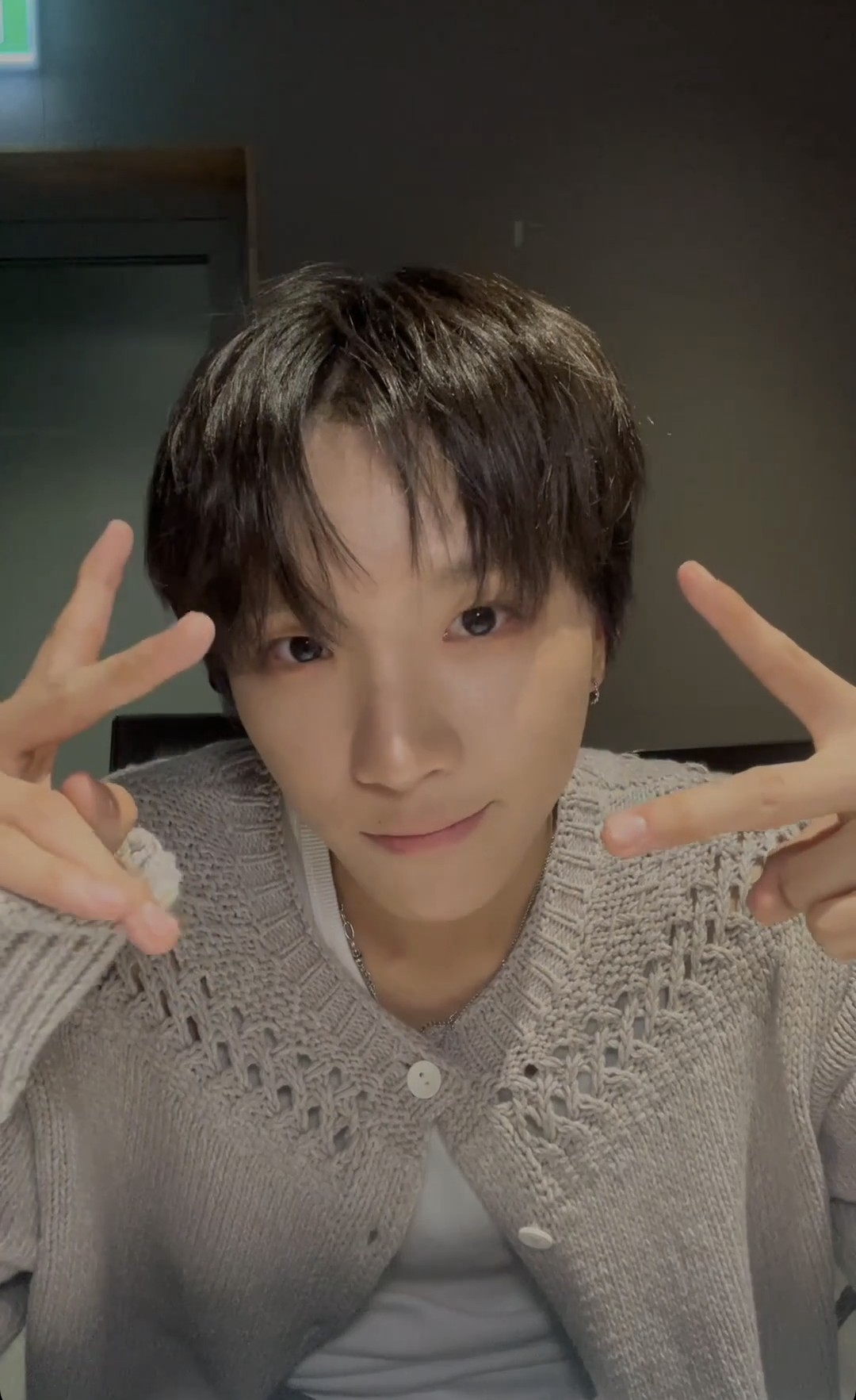 A moment captured by Woonhak (BOYNEXTDOOR)'s fan